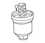 7K115408 - Engine: Oil Filter Housing for Volkswagen: Beetle, Golf, Jetta, Passat, Rabbit Image