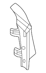 17A945311A - : Drivers Side Front Trim for Volkswagen: Jetta Image