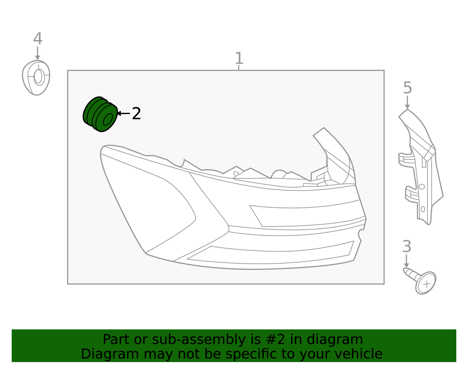 2019-2026 Volkswagen Jetta Tail Lamp Assembly Sleeve 17A-945-167-A ...