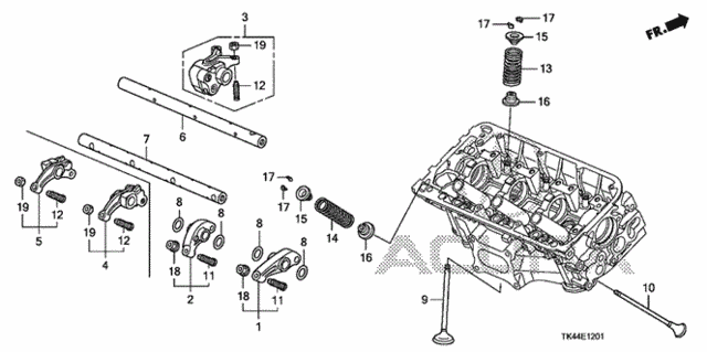 Valve - Rocker Arm (RR.) for 2011 Acura TL #0