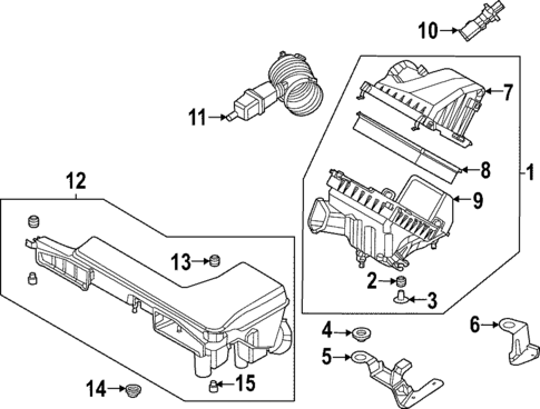 Air Intake for 2024 INFINITI QX60 #0