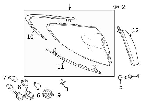 Tail Lamps for 2019 Toyota C-HR #0
