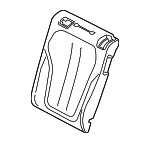 52205A3CA13 - Body: Seat Back Cover for BMW: X6 Image