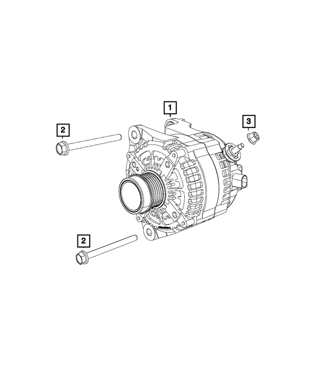 68292144AB - Electrical: Engine Generator for Mopar Image image