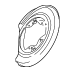 8634730 - Brakes: Brake Dust Shield for Volvo Image