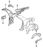 20723768 - Body: Inner Panel for Buick: Reatta Image