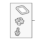 86769K0010 - Electrical: Antenna Assembly Housing for Toyota: 4Runner, bZ4X, C-HR, Corolla, Crown, Crown Signia, GR Corolla, Land Cruiser, Mirai, Prius, Prius AWD-e, Prius Prime, RAV4, RAV4 Prime, Venza Image