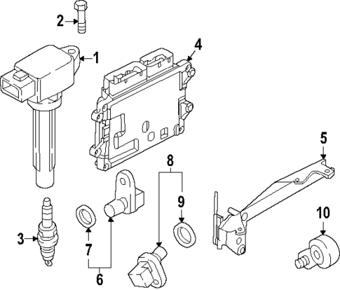 Ignition System for 2024 Mazda CX-90 #0