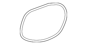 2540982400 - Air &amp; Fuel Delivery: Air Outlet Gasket for Mercedes-Benz: C 300, CLE 300, E 350, GLC 300, GLC 350e, GLE 350, GLE 450e Image