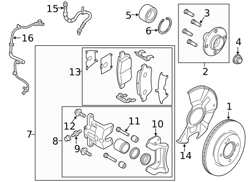 Anti-Lock Brakes for 2011 Mazda 2 #2