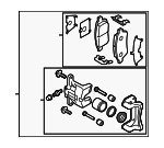 D01N33980G - : Caliper Assembly for Mazda: 2 Image