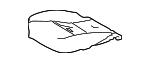 715110E110 - Body: Seat Cushion Pad for Toyota: Highlander Image