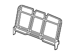 68104488AC - Body: Seat Back Frame for Dodge: Charger Image