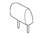 7194052350E3 - : 2009-2012 Toyota Yaris - Headrest, Outer for Toyota: Yaris Image