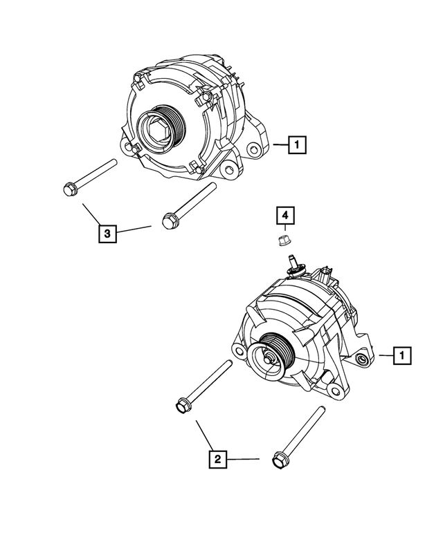 R4801769AB - Electrical: Engine Generator, Remanufactured for Mopar Image image