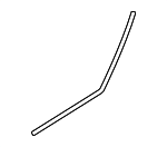 51357179125 - Body: Lower Seal for BMW: 740Ld xDrive, 740Li, 740Li xDrive, 750Li, 750Li xDrive, 760Li, ActiveHybrid 7 Image