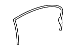 51357179124 - Body: Upper Weather-strip for BMW Image