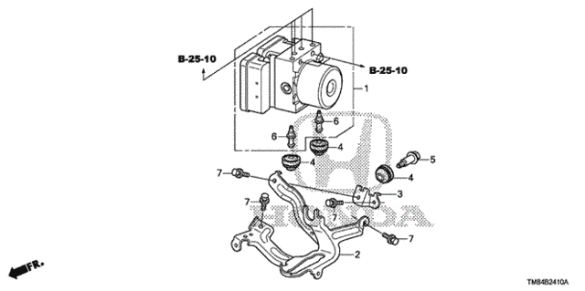 ABS Modulator for 2010 Honda Insight #0