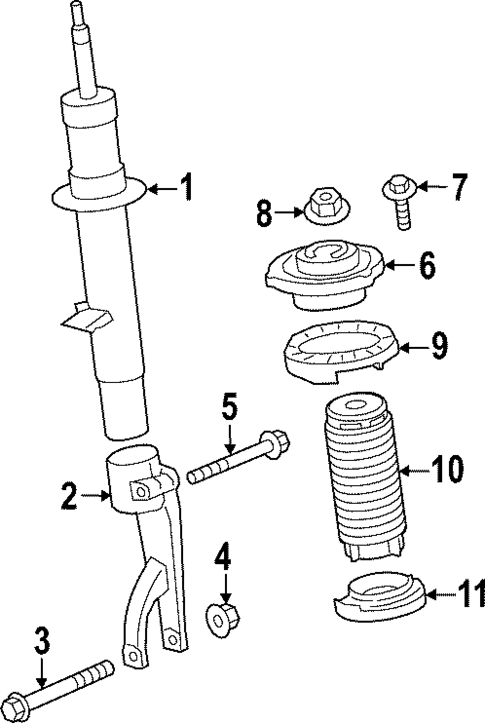 Struts & Components for 2023 BMW iX #0