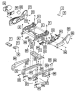 1BG531D5AA - Interior Trim: Lumbar Handle for Mopar Image