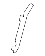 538780C040 - Body: Bumper Cover Bracket for Toyota: Sequoia Image