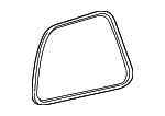 XF2Z1629905AA - Body: Weatherstrip for Ford: Freestar, Windstar | Mercury: Monterey Image