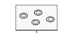 9A712107000 - Engine: Oil Cooler Gasket for Porsche Image