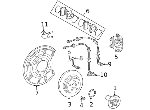 Sensors for 2003 Mercedes-Benz S 55 AMG&reg; #0