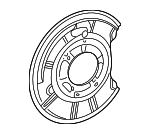 2204231020 - Brakes: Splash Shield for Mercedes-Benz Image