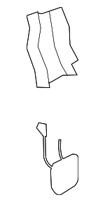 7L6819209B92Y - Body: Air Deflector for Volkswagen: Touareg Image