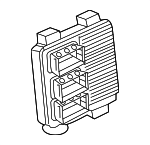 12597520 - Electrical: PCM for Chevrolet: Cobalt, Malibu | Saturn: Ion Image