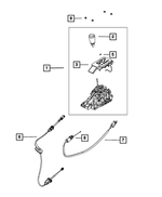 68079415AA - : Gearshift Knob for Mopar Image