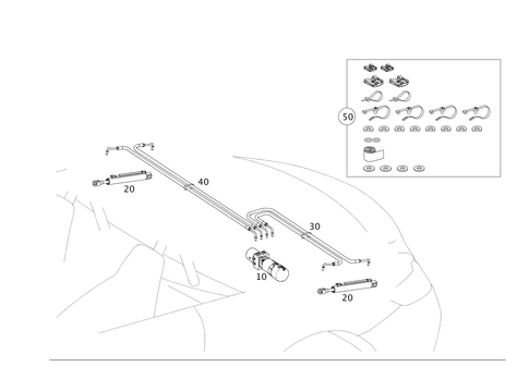 Folding Top Hydraulic System for 2015 Mercedes-Benz SLS AMG #0