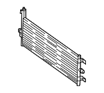 17118486442 - : Drive Motor Inverter Cooler for Mini: Cooper Image