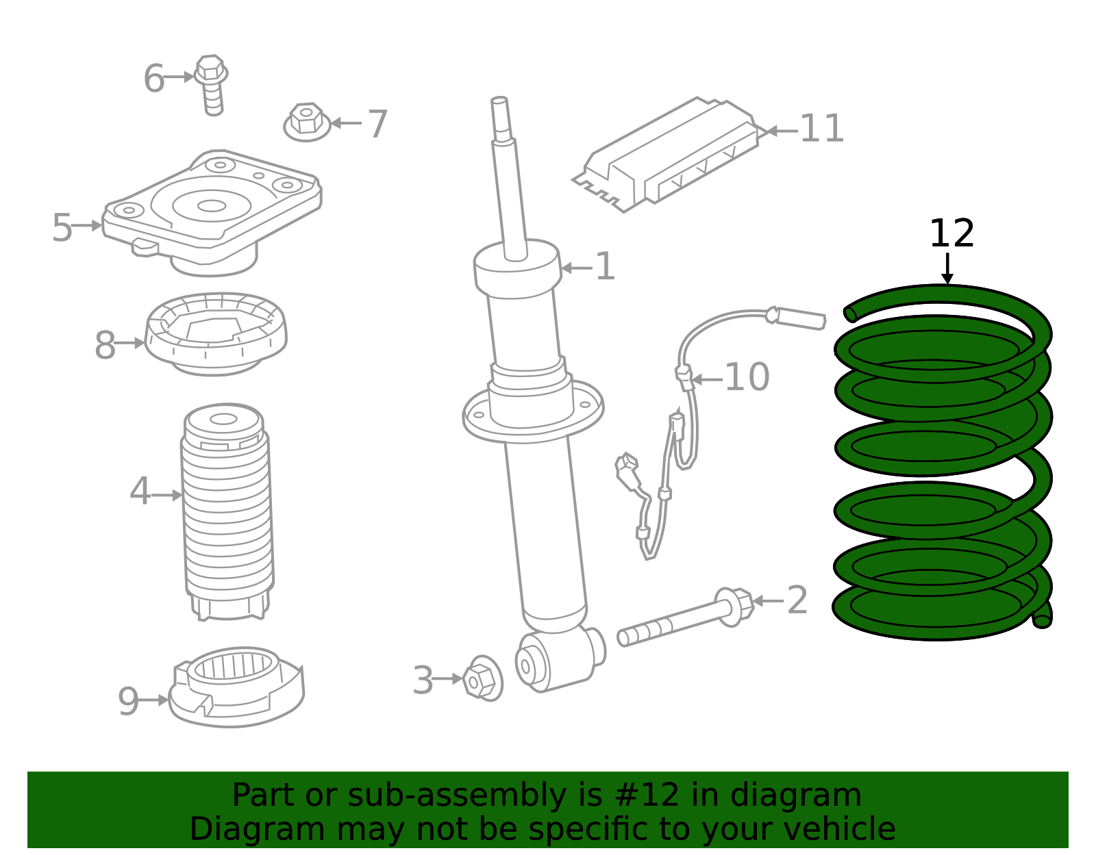 2024-2026 BMW X5 Coil Spring 33-53-6-889-057 | OEM Parts Online