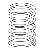 33536889059 - Suspension: Coil Spring for BMW: X5 Image