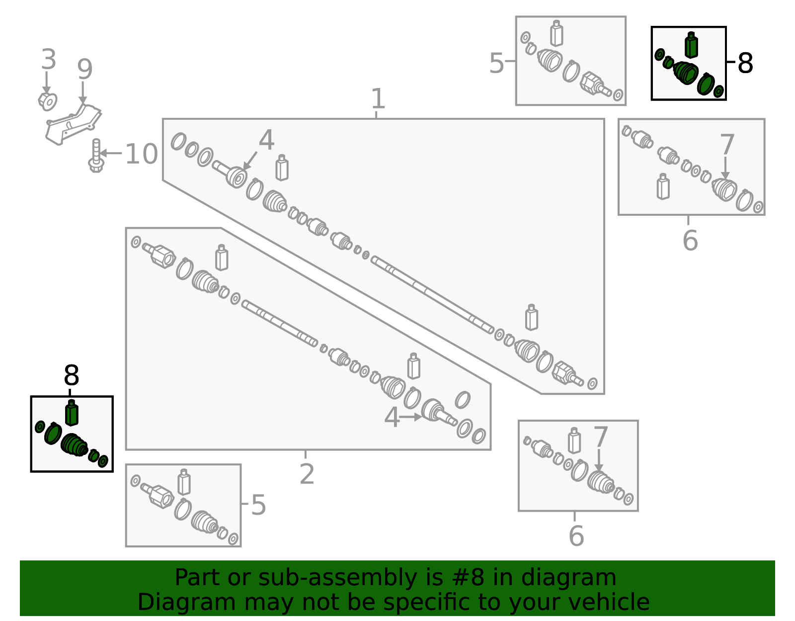 2014-2019 Kia Soul Clip Front Axle Diff Side 49557-2D000 | OEM Parts Online