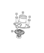 6101982 - Cooling: Hex Head Screw And Washer for Mopar Image