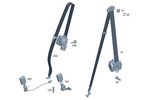 4638605500 - Rear Seat: Seat Belt for Mercedes-Benz Image