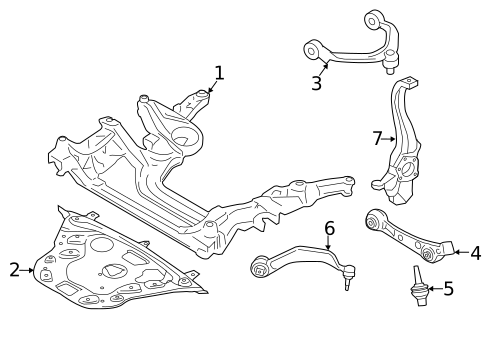 Suspension Components for 2018 BMW 740i xDrive #0
