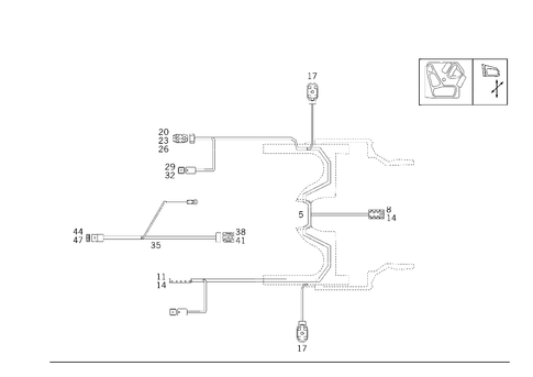Mirror/Steering-Column Adjustment, and Driver Memory for 1993 Mercedes-Benz 600SL #1