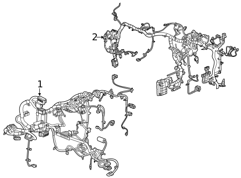 Electrical Components for 2023 GMC Acadia #0