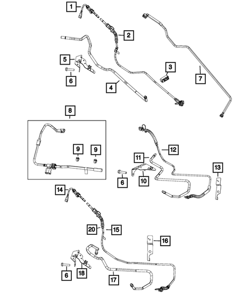 Fuel Lines for 2015 Ram 1500 #1