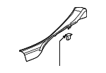 23431312 - Body: Rear Sill Plate for GM Image