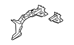 95881356900GRV - Body: Side Rail Assembly for Porsche Image image