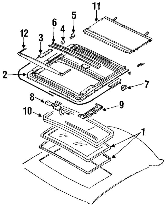 K135850J11 - Body: Support Frame Bracket for Infiniti Image
