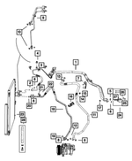 68237075AA - Air Conditioners and Heaters: A/c Line Valve Core for Mopar Image