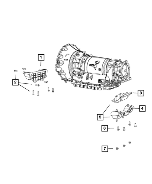 Mounting and Skid Plate for 2017 Ram 1500 #0