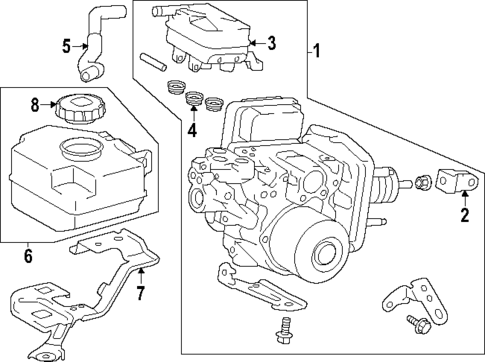 Hydraulic System for 2023 Lexus RX500h #0