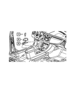 1CP321D1AB - Automatic Transaxle 4 Speed: Gearshift Knob for Mopar Image